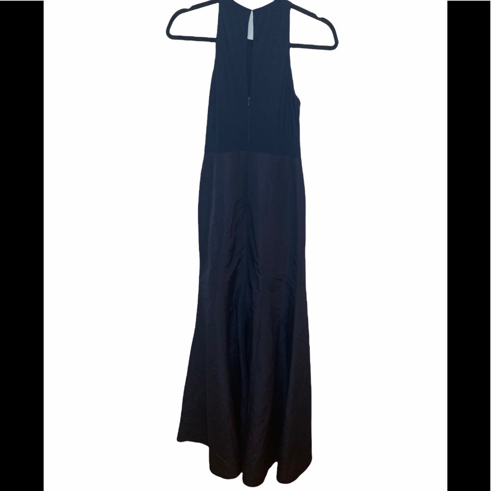 Alfred Sung D737 Midnight Floor Length Dress 2 - Picture 7 of 7
